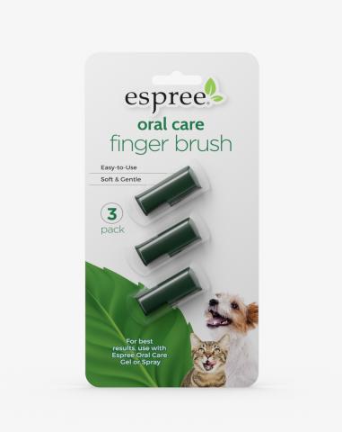 Espree Oral Care Finger Brush for Dogs and Cats